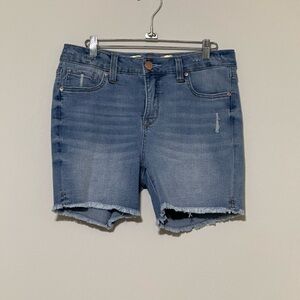 Seven7 Denim Blue Women's Shorts Weekend Short Size 4 NWOT